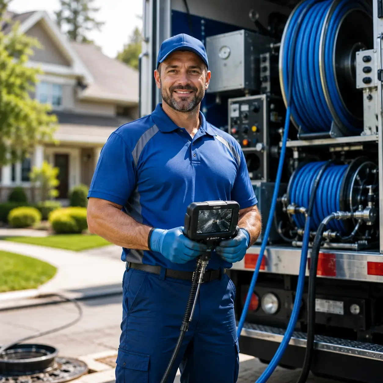 Local outdoor drain cleaning specialists in Stow, MA
